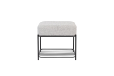 Puff 'Milou' Rektangulær - Grå