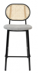 Stol 'Chatou' - Naturlig/Grå