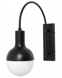 Vegglampe 'Serene' - Svart