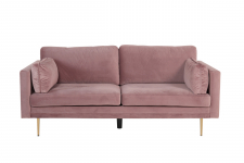 Sofa 'Bjelland' 3-seter - Rosa