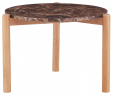 Salongbord 'Marble' S - Brun