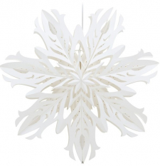 Adventsstjerne 'Kungälv' - Hvit