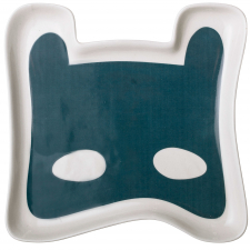 Porselenstallerken 'Superhero' - Blå