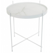 Salongbord 'Cupid Marble' - Hvit marmor