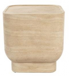 Sidebord 'Noble' Square - Beige