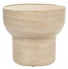 Sidebord 'Noble' Oval - Beige