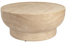 Rundt salongbord 'Noble' - Beige