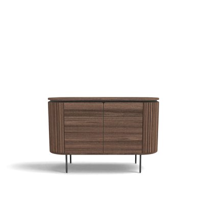 Sideboard 'Kärra' - Valnøtt/Sort