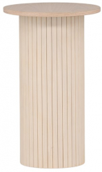 Sidebord 'Barkaby' Rundt 40cm - Beige