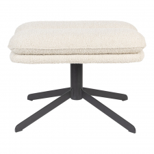 Fotskammel 'Tyler' - Off-white