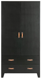 Garderobe 'Dian' - Svart