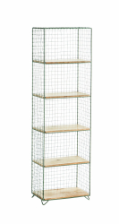 Hylle 'Iron' - Grønn/naturlig