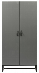 Garderobe 'Morris' - Grå