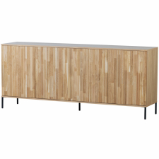 Sideboard 'New Gravure' 200 cm - Ek/Svart