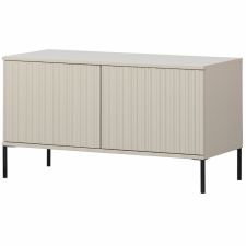 TV-stativ 'New Gravure' 100 cm - Beige/Sort