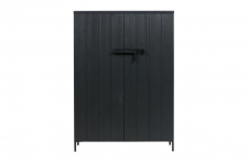 Garderobe 'Bruut' 2 dörer - Svart