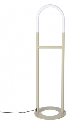 Stålampe 'Arch' - Beige
