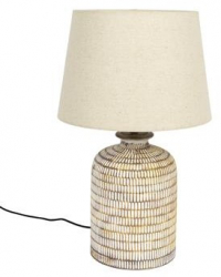 Bordslampa 'Russel' - Beige