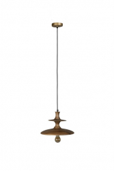Taklampe 'Cath' 34x34 - Brun
