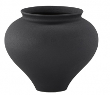 Vase 'Santander' 18cm - Svart