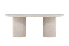 Spisebord 'Narvik' 100x200cm - Beige