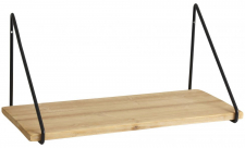 Vegghylle 'VICO' - Naturlig/Black