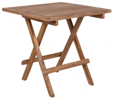 Salongbord 'Bilbao' 50x50 - Naturlig