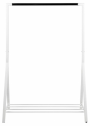 Klesstativ 'Alzira' - Hvit