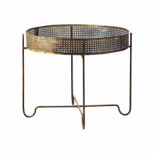 Sidebord 'Thomas L' - Messing/jern