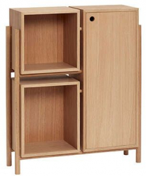 Konsollbord 'Cube' - Naturlig