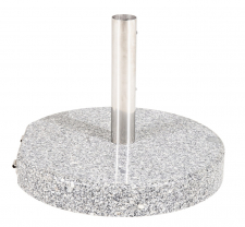 Parasollstein 'Falkenberg' Rund - Grå