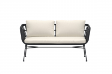 Sofa 'Isola' - Svart/beige