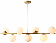 Taklampe 'Splendor' - Messing