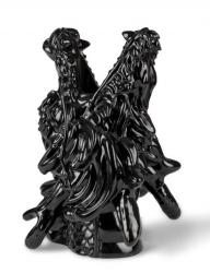 Vase 'Dragonized Bastard' - Svart