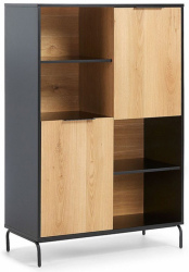 Skap 'Koln' - Eik/Svart