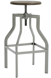 Barstol 'Forshaga' - Sölv/Naturlig