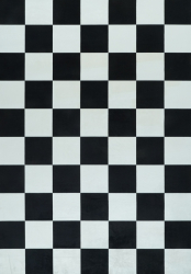 Teppe 'Carrano' - Svart/Hvitt