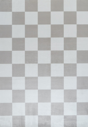 Teppe 'Carrano' - Grå/Hvit