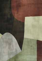 Teppe 'Ventaro' - Brun/Grå