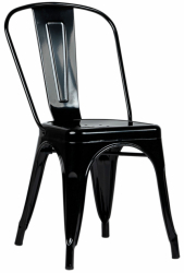 Stol 'Montmartre' - Svart lakk
