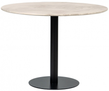 Spisebord 'Marbleous' Rundt 100cm - Hvit