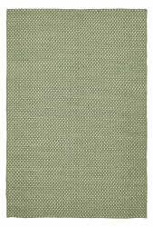 Ullteppe 'Ovelia' - Grønn/hvit