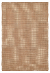 Ullteppe 'Ovelia' - Brun/hvit