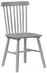 Stol 'Elsa' - Mørk grå/Sølvgrå