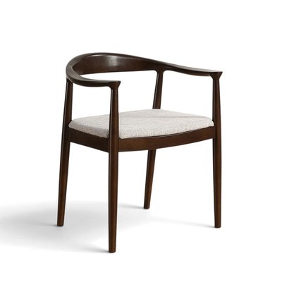 Stol 'Ask' - Valnött/Grå