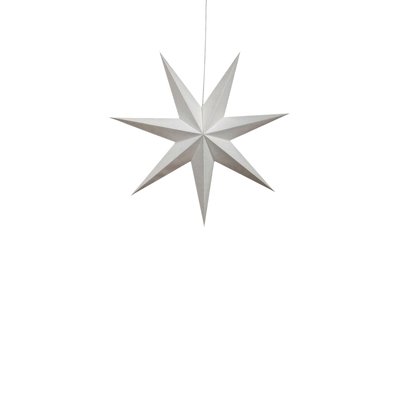 Adventsstjerne 'Sally' 60cm - Hvit