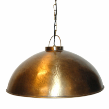 Fabrikklampe 'Thormann' - Messing