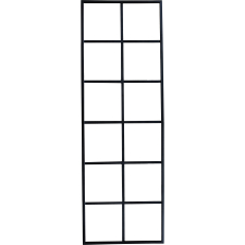 Industrivegg 'New York' L - Svart 