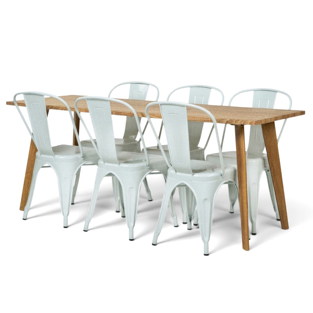 Spisegruppe 'Nordic Montmartre' 1 Bord & 6 Stoler