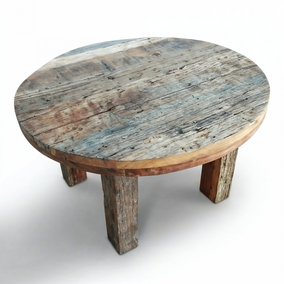 Salongbord 'Birka' Rundt 85x85cm - Vintage